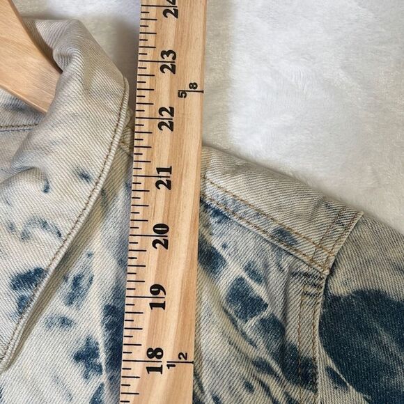 Free People Rumors Denim Jean Jacket- NWT- Women Medium - Picture 5 of 11